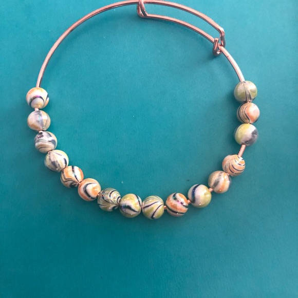 Adjustable Beaded Bangle - Picture 3 of 3